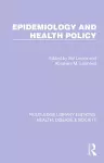 Epidemiology and Health Policy cover