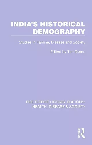 India's Historical Demography cover