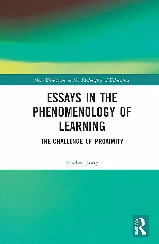 Essays in the Phenomenology of Learning cover