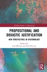 Propositional and Doxastic Justification cover