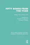 Fifty Songs from the Yüan cover