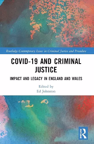 Covid-19 and Criminal Justice cover