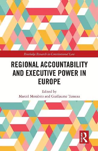 Regional Accountability and Executive Power in Europe cover