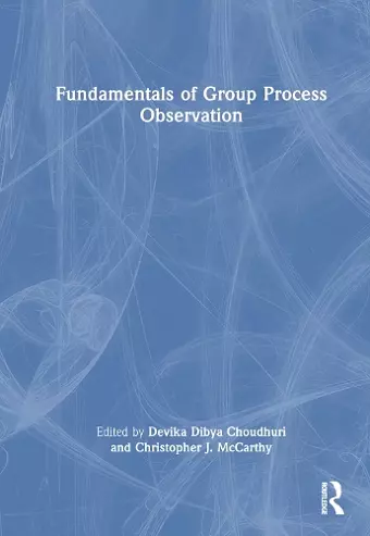 Fundamentals of Group Process Observation cover