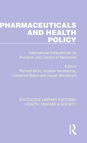 Pharmaceuticals and Health Policy cover