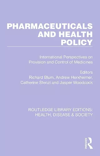 Pharmaceuticals and Health Policy cover