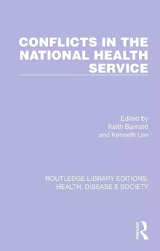 Conflicts in the National Health Service cover