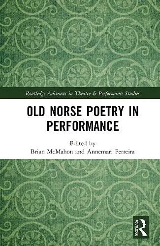 Old Norse Poetry in Performance cover