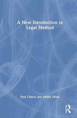 A New Introduction to Legal Method cover