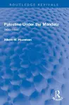 Palestine Under the Mandate cover