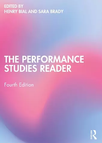 The Performance Studies Reader cover