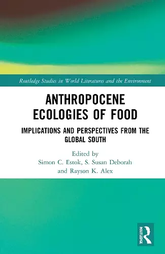 Anthropocene Ecologies of Food cover