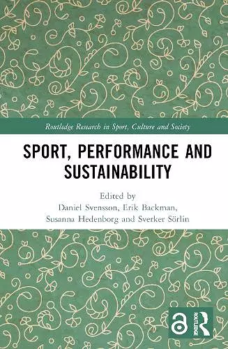 Sport, Performance and Sustainability cover