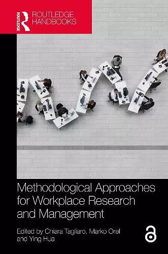 Methodological Approaches for Workplace Research and Management cover