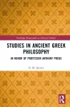 Studies in Ancient Greek Philosophy cover