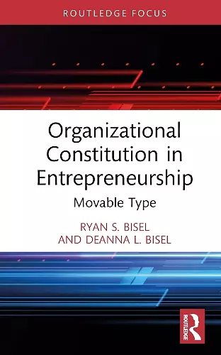 Organizational Constitution in Entrepreneurship cover