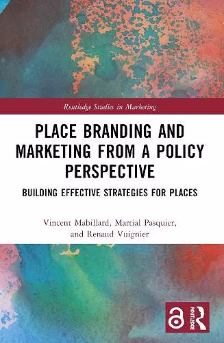 Place Branding and Marketing from a Policy Perspective cover
