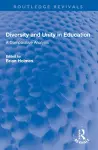 Diversity and Unity in Education cover