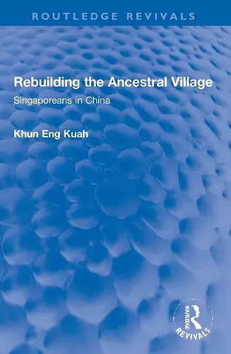 Rebuilding the Ancestral Village cover