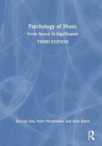 Psychology of Music cover