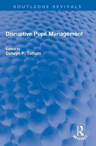 Disruptive Pupil Management cover