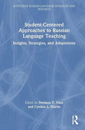 Student-Centered Approaches to Russian Language Teaching cover