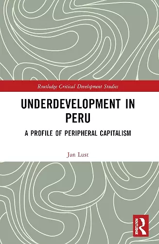 Underdevelopment in Peru cover