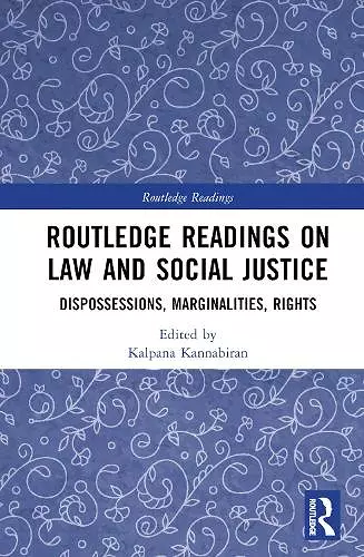 Routledge Readings on Law and Social Justice cover