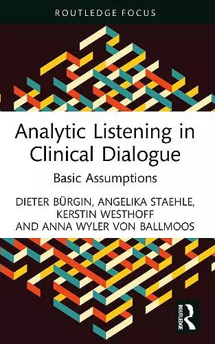 Analytic Listening in Clinical Dialogue cover