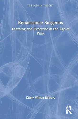 Renaissance Surgeons cover