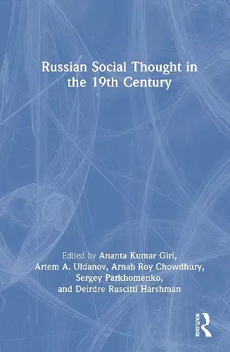 Russian Social Thought in the 19th Century cover