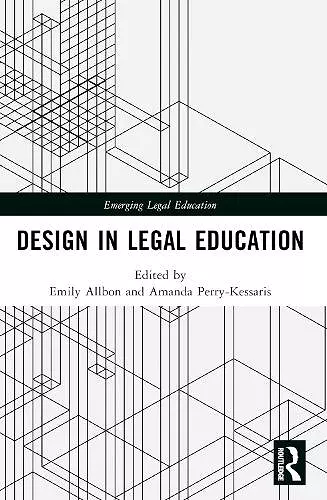 Design in Legal Education cover