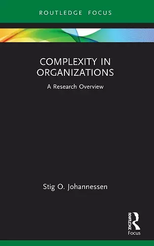 Complexity in Organizations cover