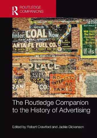 The Routledge Companion to the History of Advertising cover