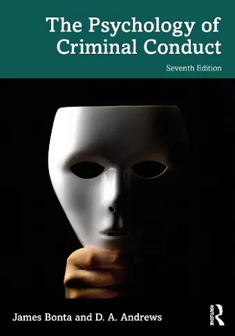 The Psychology of Criminal Conduct cover