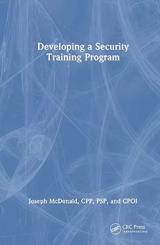 Developing a Security Training Program cover