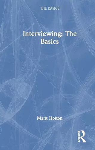 Interviewing: The Basics cover