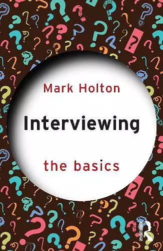 Interviewing: The Basics cover