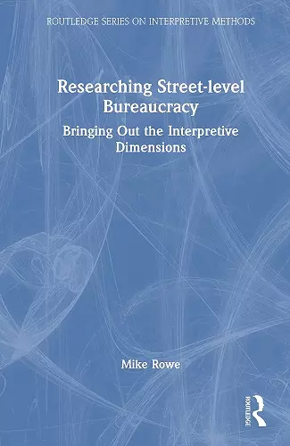 Researching Street-level Bureaucracy cover