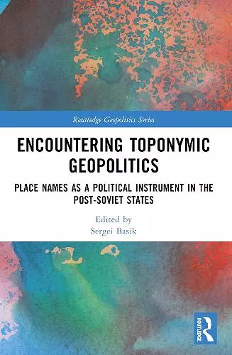 Encountering Toponymic Geopolitics cover