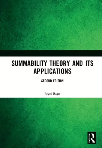 Summability Theory and Its Applications cover