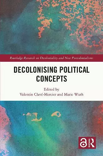 Decolonising Political Concepts cover