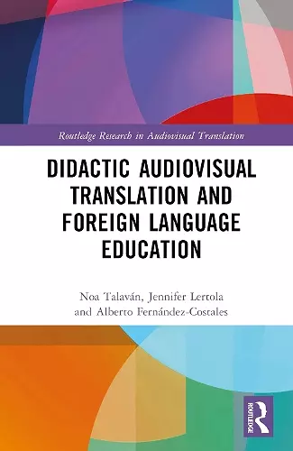 Didactic Audiovisual Translation and Foreign Language Education cover