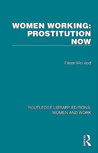 Women Working: Prostitution Now cover