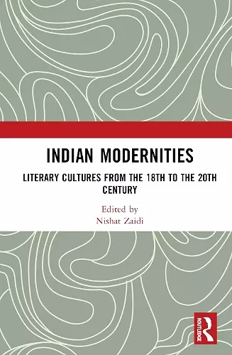 Indian Modernities cover