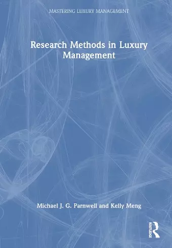 Research Methods in Luxury Management cover