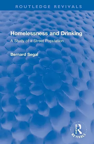 Homelessness and Drinking cover