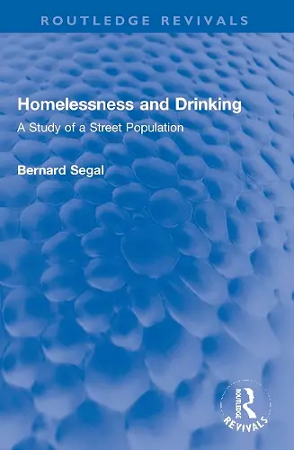 Homelessness and Drinking cover