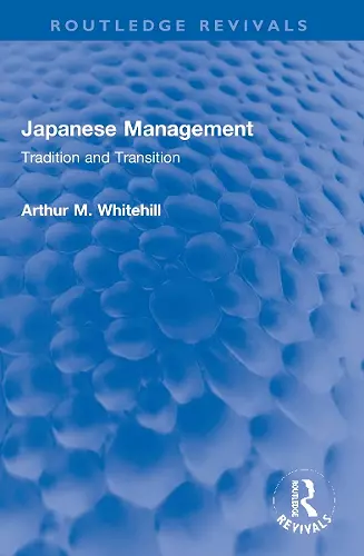Japanese Management cover