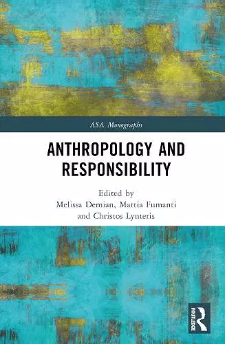 Anthropology and Responsibility cover